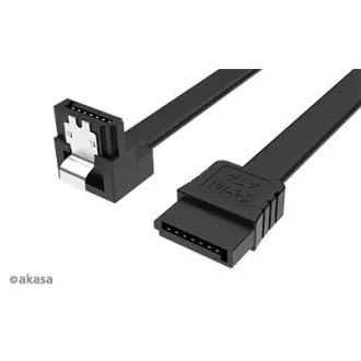 AKASA - Cablu SATA Proslim 90° - 50 cm