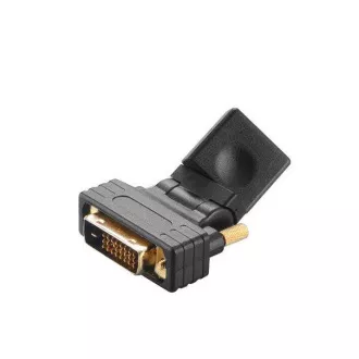 AKASA - reducerea unghiului DVI-D la HDMI