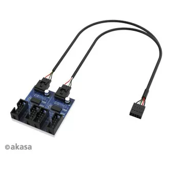 AKASA - HUB intern USB 2.0 1-4