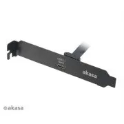 AKASA - Placă de golire PCI USB 3.1 gen 2 tip C