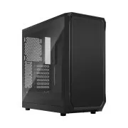Fractal Design Focus 2 Black TG Nuanță transparentă/Midi Tower/Transpar./Negru