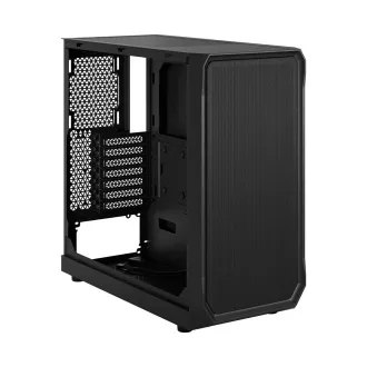 Fractal Design Focus 2 Black TG Nuanță transparentă/Midi Tower/Transpar./Negru