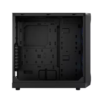 Fractal Design Focus 2 RGB Black TG Nuanță transparentă/Midi Tower/Transpar./Negru