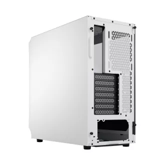 Fractal Design Focus 2 RGB White TG Nuanță clară/Midi Tower/Transpar./Alb-negru