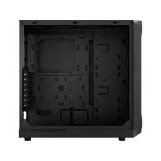 Fractal Design Focus 2 Black Solid/Midi Tower/Negru