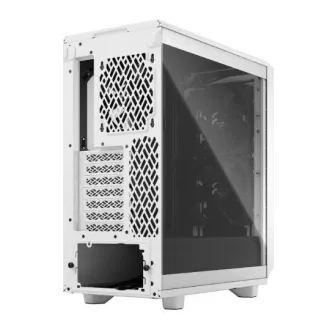 Fractal Design Meshify 2 Compact White TG Nuanță transparentă/Midi Tower/Transpar./Alb Fractal Design Meshify 2 Compact White TG Nuanță transparentă/Midi Tower/Transpar./Alb