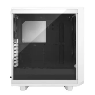 Fractal Design Meshify 2 Compact White TG Nuanță transparentă/Midi Tower/Transpar./Alb Fractal Design Meshify 2 Compact White TG Nuanță transparentă/Midi Tower/Transpar./Alb