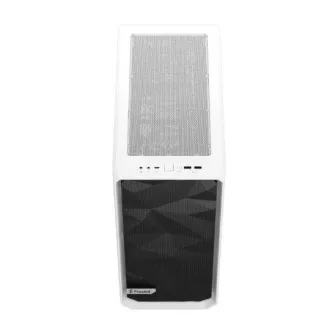 Fractal Design Meshify 2 Compact White TG Nuanță transparentă/Midi Tower/Transpar./Alb Fractal Design Meshify 2 Compact White TG Nuanță transparentă/Midi Tower/Transpar./Alb