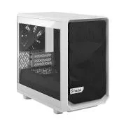 Fractal Design Meshify 2 Nano White TG Nuanță transparentă/Mini ITX/Transpar./Alb