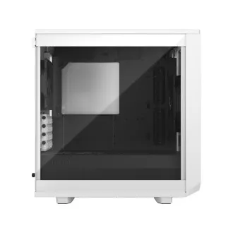 Fractal Design Meshify 2 Mini White TG Nuanță transparentă/Micro ATX/Transpar./Alb