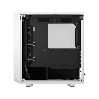 Fractal Design Meshify 2 Mini White TG Nuanță transparentă/Micro ATX/Transpar./Alb