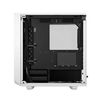 Fractal Design Meshify 2 Mini White TG Nuanță transparentă/Micro ATX/Transpar./Alb