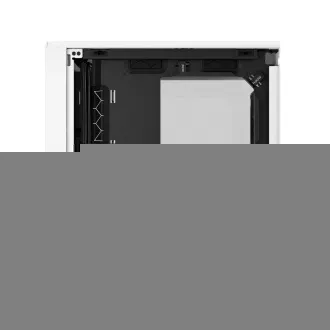 Fractal Design Meshify 2 Mini White TG Nuanță transparentă/Micro ATX/Transpar./Alb