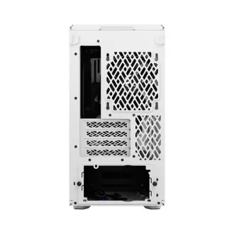 Fractal Design Meshify 2 Mini White TG Nuanță transparentă/Micro ATX/Transpar./Alb