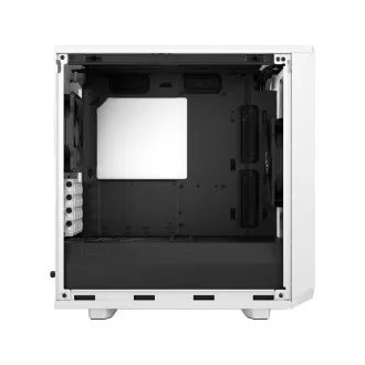 Fractal Design Meshify 2 Mini White TG Nuanță transparentă/Micro ATX/Transpar./Alb