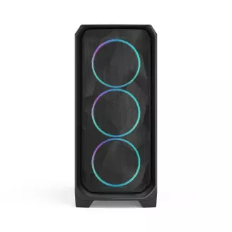 Fractal Design Meshify 3 TG/Midi Tower/Transparent/Negru
