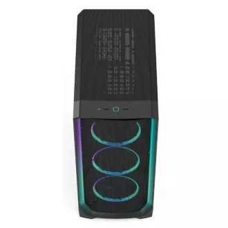 Fractal Design Meshify 3 Ambience Pro/Midi Tower/Transparent/Negru