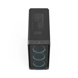 Fractal Design Meshify 3 XL/Turn Mare/Transparent/Negru