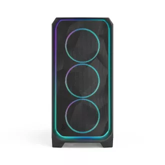 Fractal Design Meshify 3 XL Ambient Pro/Turn Mare/Transparent/Negru