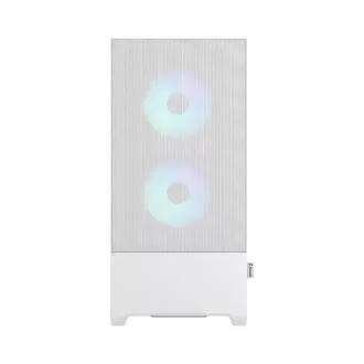 Fractal Design Pop Air RGB Alb TG Nuanță transparentă/Midi Tower/Transpar./Alb