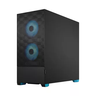 Fractal Design Pop Air RGB Cyan Core TG Clear Tint/Midi Tower/Transpar.