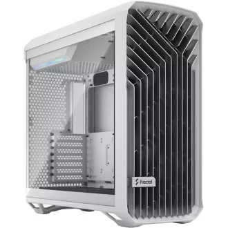 Fractal Design Torrent White TG Nuanță transparentă/Big Tower/Transpar./Alb