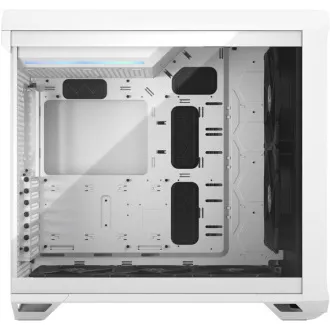 Fractal Design Torrent White TG Nuanță transparentă/Big Tower/Transpar./Alb