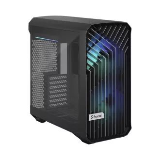 Fractal Design Torrent Compact RGB Black TG Light/Midi Tower/Transpar./Negru