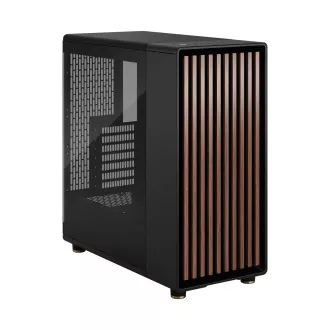 Fractal Design North Charcoal Black TG Dark/Midi Tower/Transparent/Negru