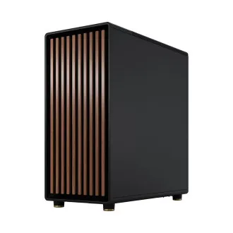 Fractal Design North Charcoal Black TG Dark/Midi Tower/Transparent/Negru Fractal Design North Charcoal Black TG Dark/Midi Tower/Transparent/Negru