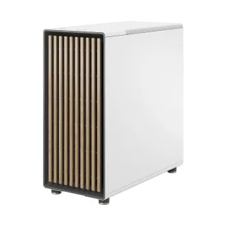 Fractal Design North Chalk White TG Clear/Midi Tower/Transparent/Alb