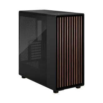 Fractal North XL/Midi Tower/Transpar./Negru