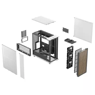 Fractal North XL/Midi Tower/Alb