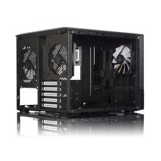 Fractal Design Node 804/Mini ITX/Transparent/Negru Fractal Design Node 804/Mini ITX/Transparent/Negru