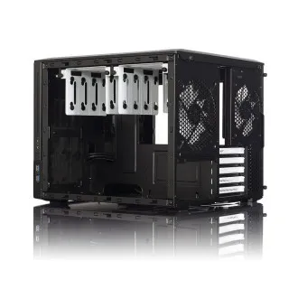 Fractal Design Node 804/Mini ITX/Transparent/Negru Fractal Design Node 804/Mini ITX/Transparent/Negru