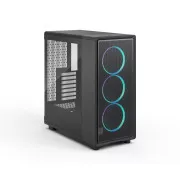 Epocă fractală/Turn Midi/Transparent/Negru