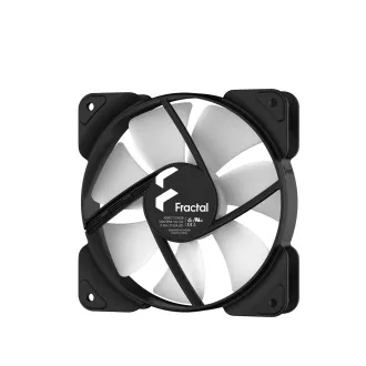 Fractal Design Aspect 12 RGB PWM negru cadru negru - pachet de 3 bucăți