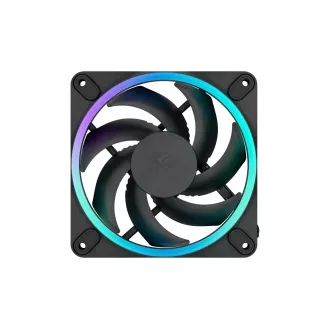 Fractal Design Momentum 12 RGB, pachet de 3, negru
