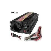 Convertor de tensiune Carspa CAR600U-242 24V/230V+USB 600W, sinusoidal modificat