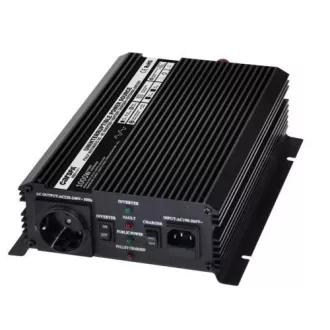 Carspa UPS1000-12 12V/230V 1000W convertor de tensiune cu încărcător 12V/10A și funcție UPS