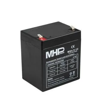 Baterie Pb MHPower VRLA AGM 12V/4,5Ah (MS4.5-12) Baterie Pb MHPower VRLA AGM 12V/4,5Ah (MS4.5-12)