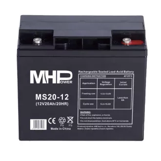 Baterie plumb-acid MHPower MS20-12 AGM 12V/20Ah T5