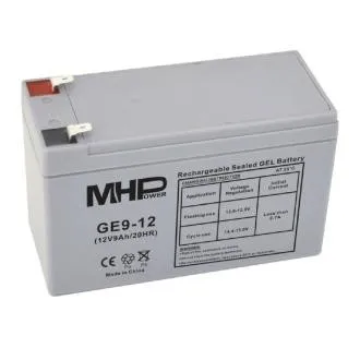 Baterie cu gel MHPower GE9-12 12V/9Ah, Faston F2 - 6.3mm, ciclu profund Baterie cu gel MHPower GE9-12 12V/9Ah, Faston F2 - 6.3mm, ciclu profund
