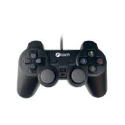 Gamepad C-TECH Callon pentru PC/PS3, 2x analog, intrare X, vibrator, cablu de 1,8 m, USB