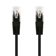 C-TECH patchcord Cat5e, UTP, negru, 0.25m
