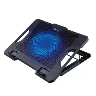 Placă de răcire C-TECH CLP-S100, 17", 1x 140mm, 2x USB, iluminare din spate albastră
