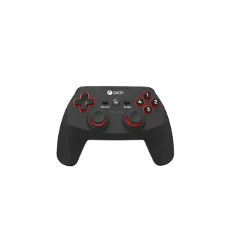 Gamepad C-TECH Khort pentru PC/PS3/Android, 2x analogic, X-input, vibrații, wireless, USB