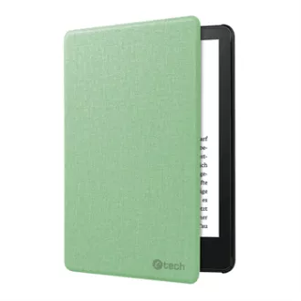 Husă C-TECH PROTECT pentru Amazon Kindle TOUCH 2024, funcție WAKE/SLEEP, copertă cartonată, AKC-22, matcha