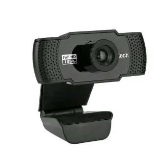 Cameră web C-TECH CAM-11FHD, 1080P, microfon, negru Cameră web C-TECH CAM-11FHD, 1080P, microfon, negru