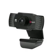 Cameră web C-TECH CAM-11FHD, 1080P, microfon, negru